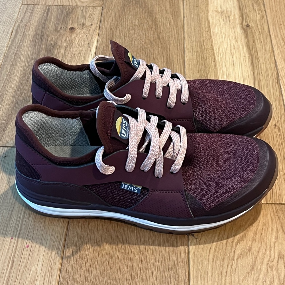 LEMS Mesa Sneakers Shoes Womens 8.5 Purple Sneakers Outdoor Hiking Trail Run